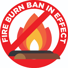 Fire Ban sign