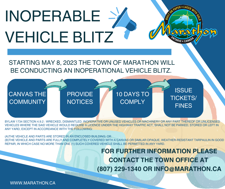 Inoperable vehicle infographic