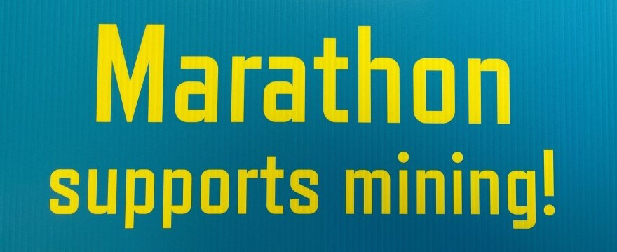 Marathon Supports Mining