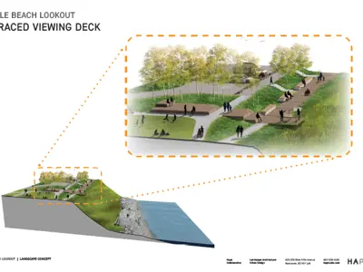 Terraced Viewing Deck