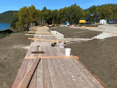 Boardwalk Installation